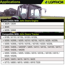 Load image into Gallery viewer, AL78405 Lift Transfer Fuel Pump Kit Compatible for John Deere Engine 3029 3039 4045 6059 6068 Tractor 3200 3400 4045 6068 6100 6110 6215 6220 6300 6310 6400 6410 6415 6510 6715 6800 6810 6900 6910 7320 #AL226603 WN-AL78405