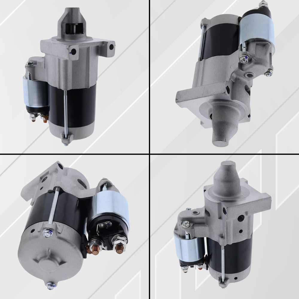 12V 0.6KW 9T Starter Motor EG371-63010 EG371-63011 Compatible for Kubota ZG222 ZG227 ZG222A-AU ZG222A-AU ZG327P ZG327PA-AU Zero-Turn Mower for Kawasaki Eng FH721D