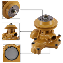 Load image into Gallery viewer, 6134-61-1410 Engine Water Pump For Komatsu Bulldozer D31PLL-17 D31Q-17 D31S-17 D30AM-17 D50-16 LS210 S4D105-5L Engine 4D105-5H D31-17