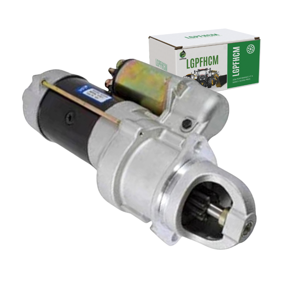 AT18150 Starter Motor for John Deere Backhoe 300B 310A Engine JD301 JD350B JD401 JD450B Power Units Engine 135 162 3164 4276 #AT18150 AT25619 RE19187 SE501428 TY1458 TY6614 TY6702