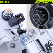 Load image into Gallery viewer, TC620-16800 12V 1.4Kw 9T Starter Motor Compatible With Kubota L3301(DT/F/H) L3302 L3901 (DT/F/H) L3902 Tractors Replace# 128000-2130 128000-2131 228000-2050 9722809-105