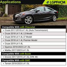 Load image into Gallery viewer, MPA12473 12V 1.4 KW 17T Starter Motor For Chevrolet L4 1.5L Equinox 2018-2023 Malibu 2017-2023 1.4L Cruze 2017-2019 For GMC Terrain 1.5L 2018-2023 For Buick Encore 1.5L 2017-2019 CW # 12673600