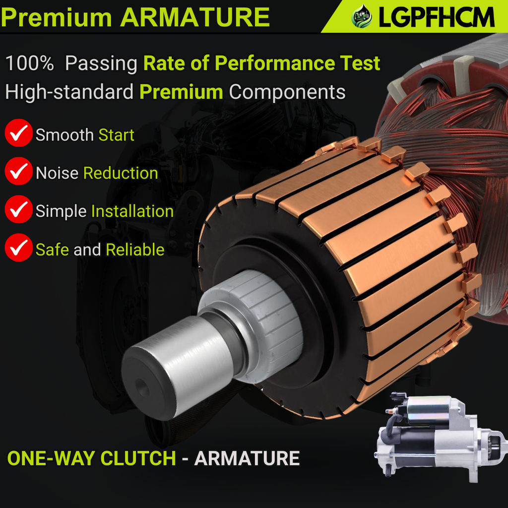 MPA12473 12V 1.4 KW 17T Starter Motor For Chevrolet L4 1.5L Equinox 2018-2023 Malibu 2017-2023 1.4L Cruze 2017-2019 For GMC Terrain 1.5L 2018-2023 For Buick Encore 1.5L 2017-2019 CW # 12673600