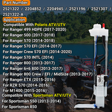 Load image into Gallery viewer, 7020-150900 7020150900 Fuel Pump Fit for CFMoto CFORCE ZFORCE UFORCE 800 1000 X8 XL 500 800 XL EPS 950 Sport Trail 1000 Overland TOURING 1000UU 500HO U10 U10XL #5BWV-150900-5000