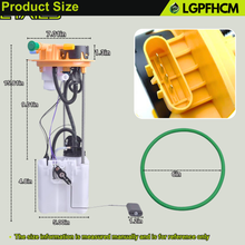 Load image into Gallery viewer, 68409160AE 68409160AB Fuel Pump Assembly Fits for Ram 1500 3.6L V6 5.7L V8 w/Level Unit Module 2019 2020 2021 2022 2023 2024 2025 Replace #68409160AE 68409160AB 68409160AC 68409160AD