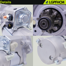 Load image into Gallery viewer, 12V 9T Starter Motor 17123-63013 17123-63016 for Kubota Engine V2203MEBH for Kubota Excavator KX121-3 KX161-3 Tractor L3430HSTC L4330HSTC L4740GST L48 L5030GST L5040GST L5240HST L5740HST 2.0KW