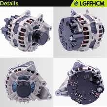 Load image into Gallery viewer, 12V 190A A0009067703 Alternator for Mercedes-Benz C300 W205 2015-2018 For GLC300 C253 2016-2019 For GLC350e 2020 For Metris L4 2.0L SC6 pulley 2018-2021 For Metris 2021 CW 4-Groove Clutch Pulley # 0125812011 0125812058