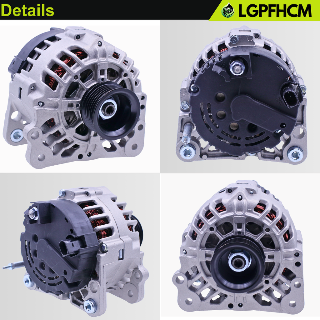 12V 70A RE529377 AT476305 Alternator For John Deere Engnie 5030 4024 For Loader 244J 304J 324J Tractor 4120 4320 4520 4720 5065M 5075M 5225 5325 5425 5715 6100D CT315 313 325 70HP #AL5057X RE509648